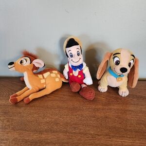 Set Of 3 Disney Characters